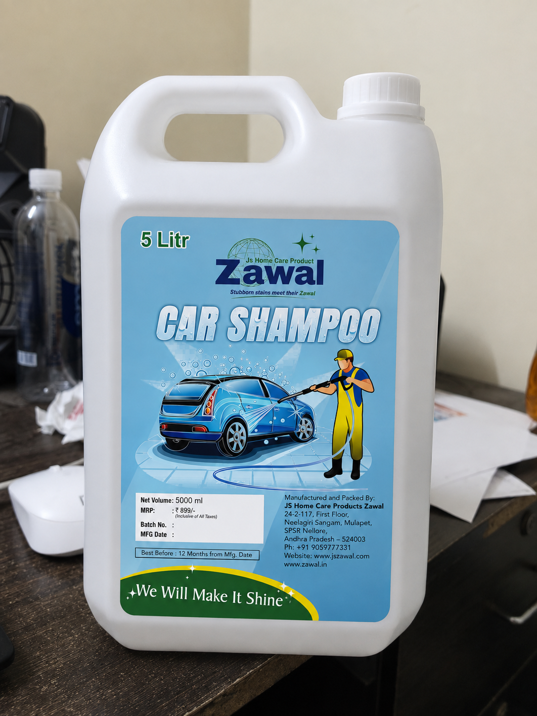 Zawal Glass Cleaner 5000 ml - Image 3