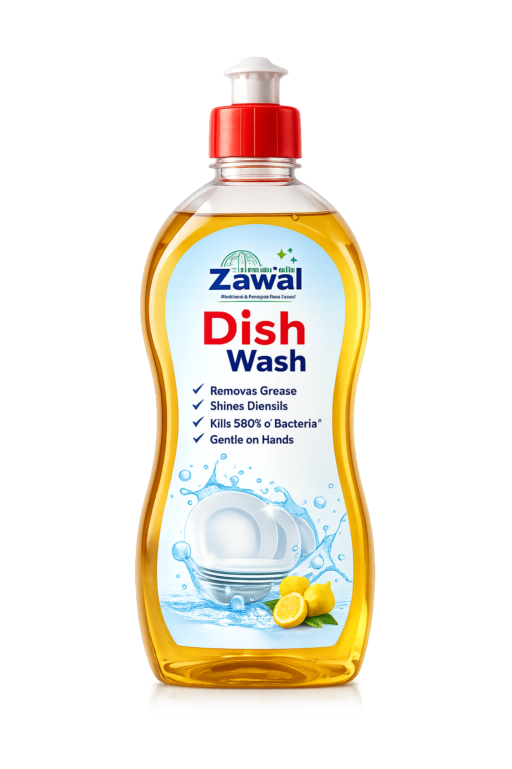 Zawal Dish Wash Liquid 500 ml