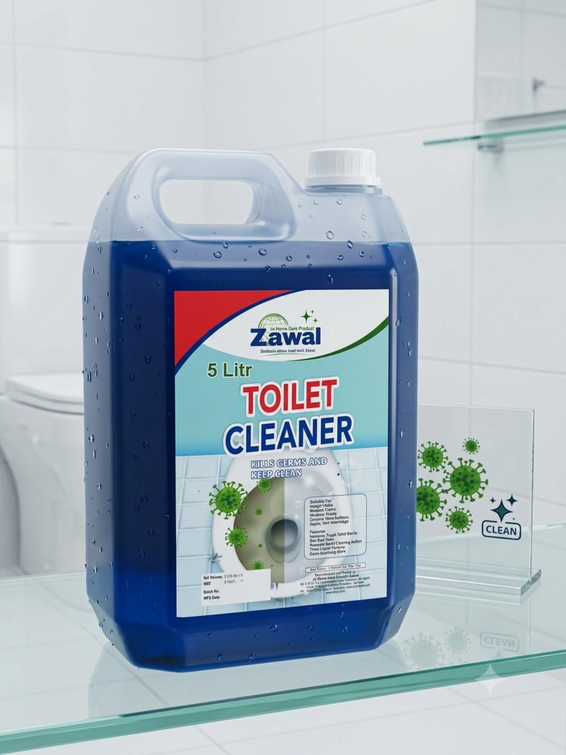 Zawal Toilet cleaner 5000 ml(5Ltrs)