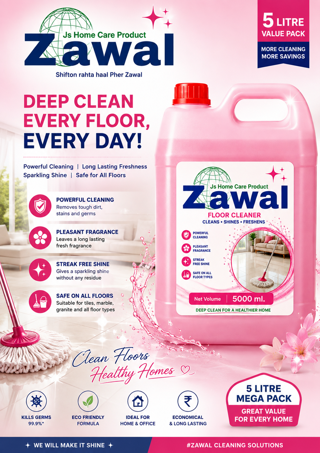 Zawal Floor Cleaner 5000ml